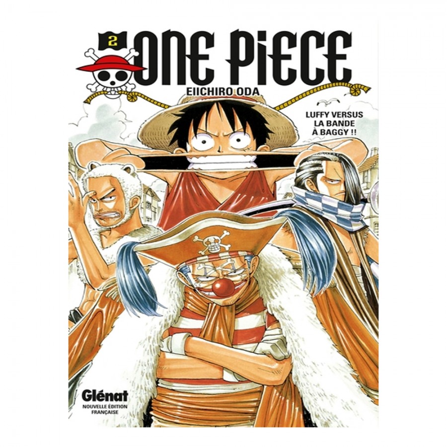 One Piece Tome 2 Luffy versus la bande à Baggy !! - Eiichirô Oda