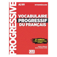 Vocabulaire progressif FLE intermédiaire 3ème édition + CD
