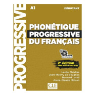 Phonétique progressive niveau débutant nouvelle couverture