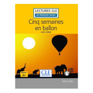 Cinq semaines en ballon niveau A1 - Jules Verne
