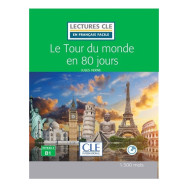 Le Tour du monde en 80 jours niveau B1 - Jules Verne