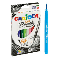 Feutres Super-Brush 10 Pièces -Carioca