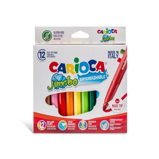 Crayons cire Color'Peps, paquet de 12 - Librairie de France