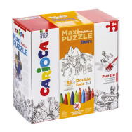 Jeu de puzzle dessin Empire 36 couleurs