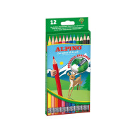 Etui 12 crayons de couleur effaçables