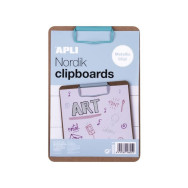 Porte bloc A5 bleu turquoise