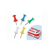 Épingles pour tableau d'affichage, 35 pièces, colorées