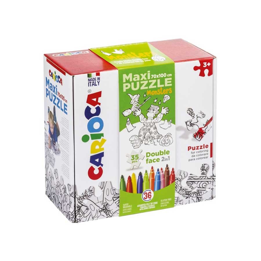 Carioca maxi puzzle monstre