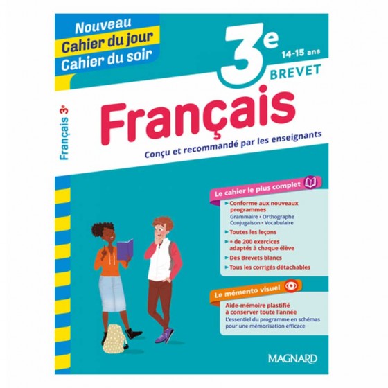 Cahier du jour cahier du soir 3 éme français