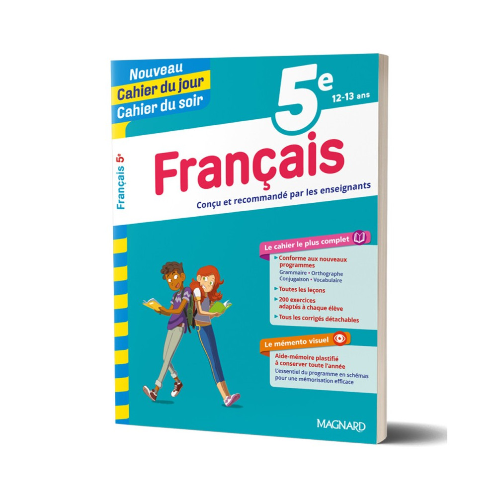 Cahier du jour cahier du soir 5 éme français