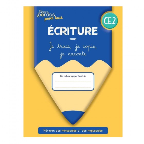 Ecriture CE2 - Je trace, je...