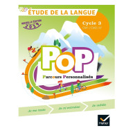 Français Cycle 3 CM1-CM2-6e Pop Etude de la langue - Parcours personnalisés