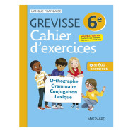 Français 6e Grevisse - Cahier d'exercices