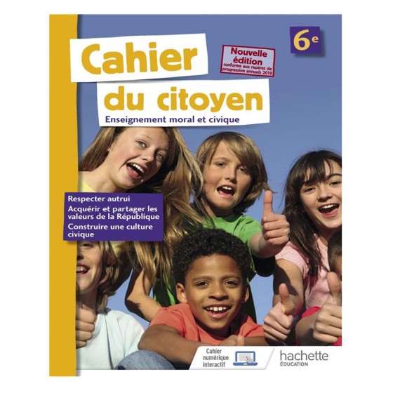 Cahier du citoyen 6e