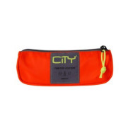 Trousse CITY satin orange