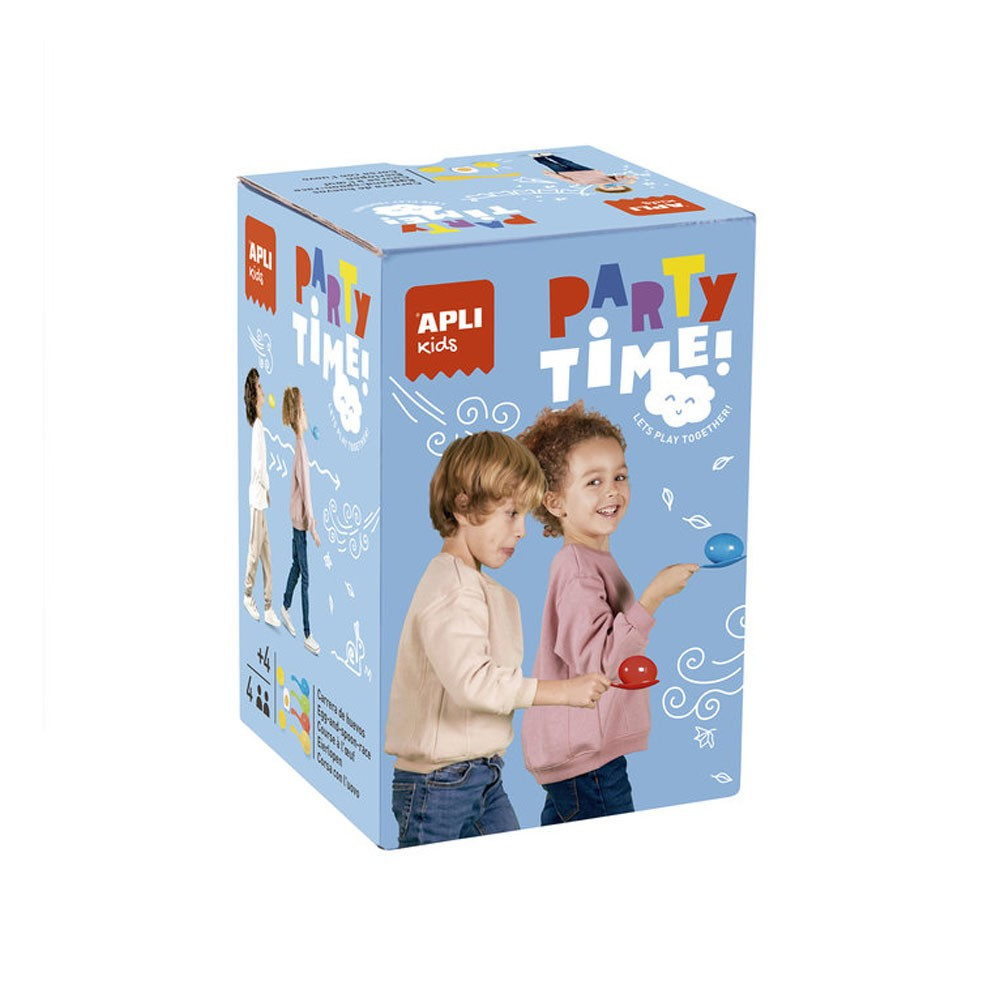 Jeu de la course aux œufs pour enfants PARTY TIME