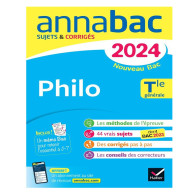 Annabac- Philo TlE générale - Sujets & corrigés (2024)
