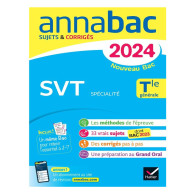 Annabac- SVT spécialité Tle générale - Sujets & corrigés(2024)