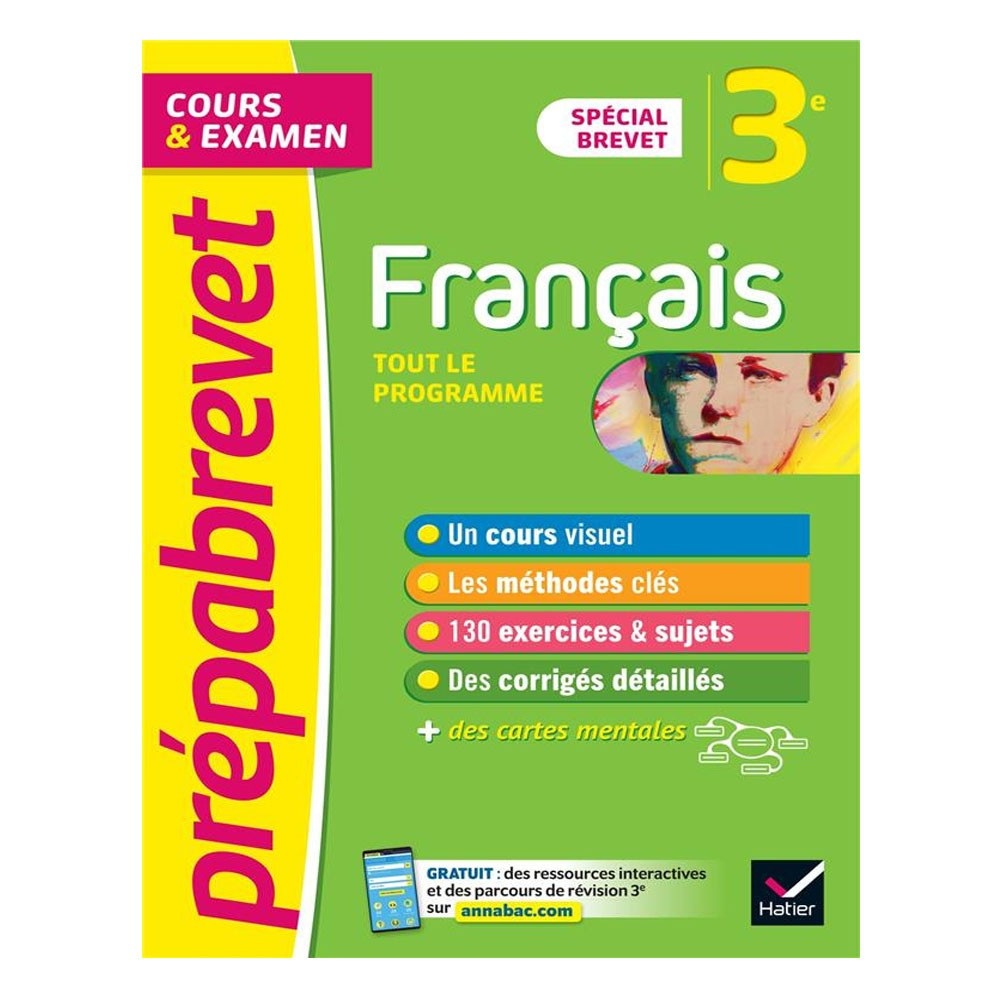 Prépabrevet - Français 3e Spécial Brevet - Cours & examen