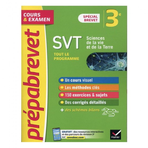 SVT 3e Spécial Brevet -...