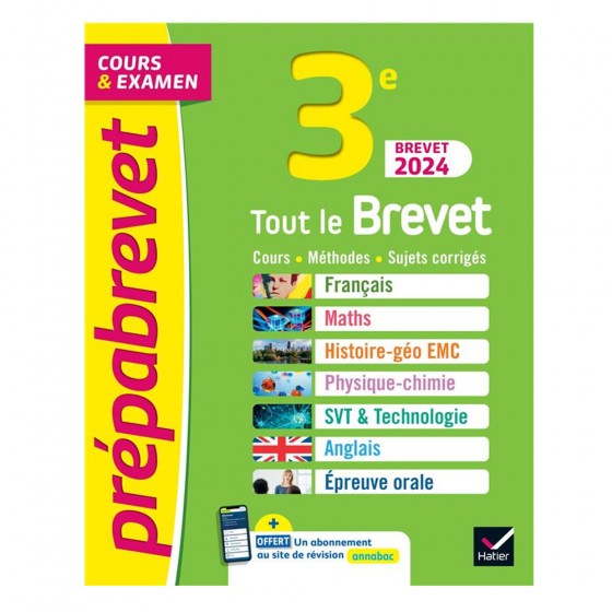 Tout le Brevet 3e