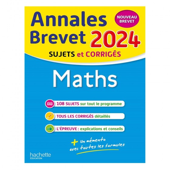 Maths 3e - Sujets et corrigés