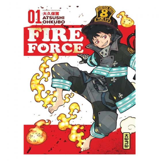 manga fire force tome 1