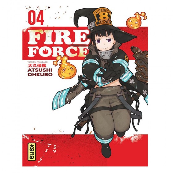 manga fire force tome 4
