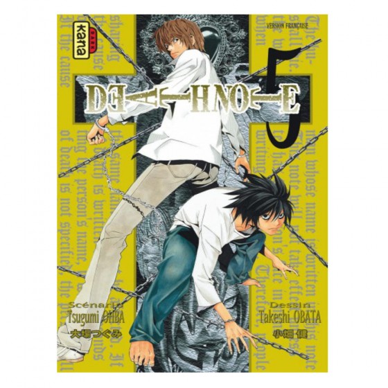 meilleur manga - Death Note Tome 5