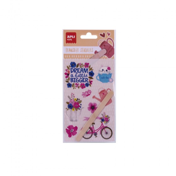 Stickers decalcomanie fleurs