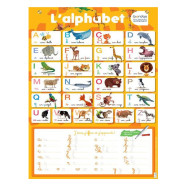 Les Posters effaçables - l'alphabet
