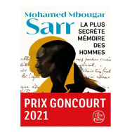 La Plus Secrète Mémoire des hommes -  Mohamed Mbougar Sarr