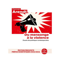 Du mensonge à la violence - Essais de politique contemporaine - Hannah Arendt