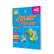 Jouer pour réviser - De la MS à la GS 4/5 ans - Cahier de vacances - Avec un crayon - Edition 2024