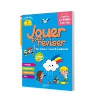 Jouer pour réviser - J'entre en petite section 2/3 ans - Cahier de vacances. Avec un crayon - Edition 2024