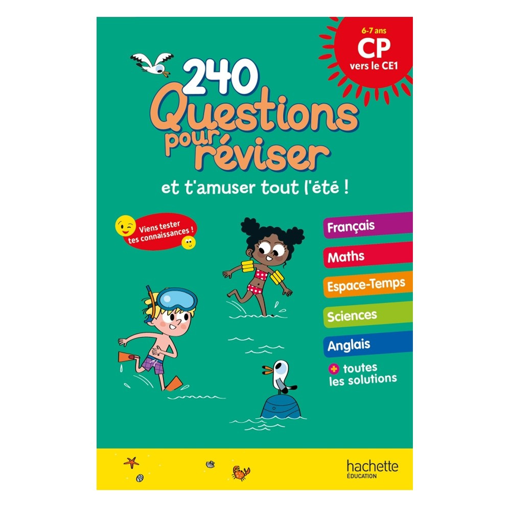 Questions pour réviser - Du CP au CE1 - Cahier de vacances