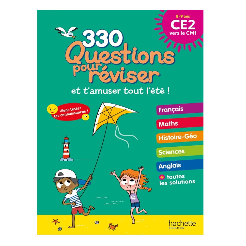 Questions pour réviser - Du CE2 au CM1 - Cahier de vacances - Avec un crayon -  Edition 2024