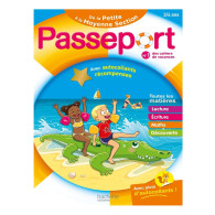 Passeport - De la Petite à la Moyenne Section 3/4 ans - Cahier de vacances
