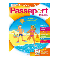 PASSEPORT - DU CE1 AU CE2 7/8 ANS - CAHIER DE VACANCES