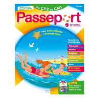 PASSEPORT - DU CE2 AU CM1 8/9 ANS - Toutes les matières-CAHIER DE VACANCES