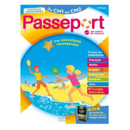 Passeport - Du CM1 au CM2 9/10 ans - Cahier de vacances