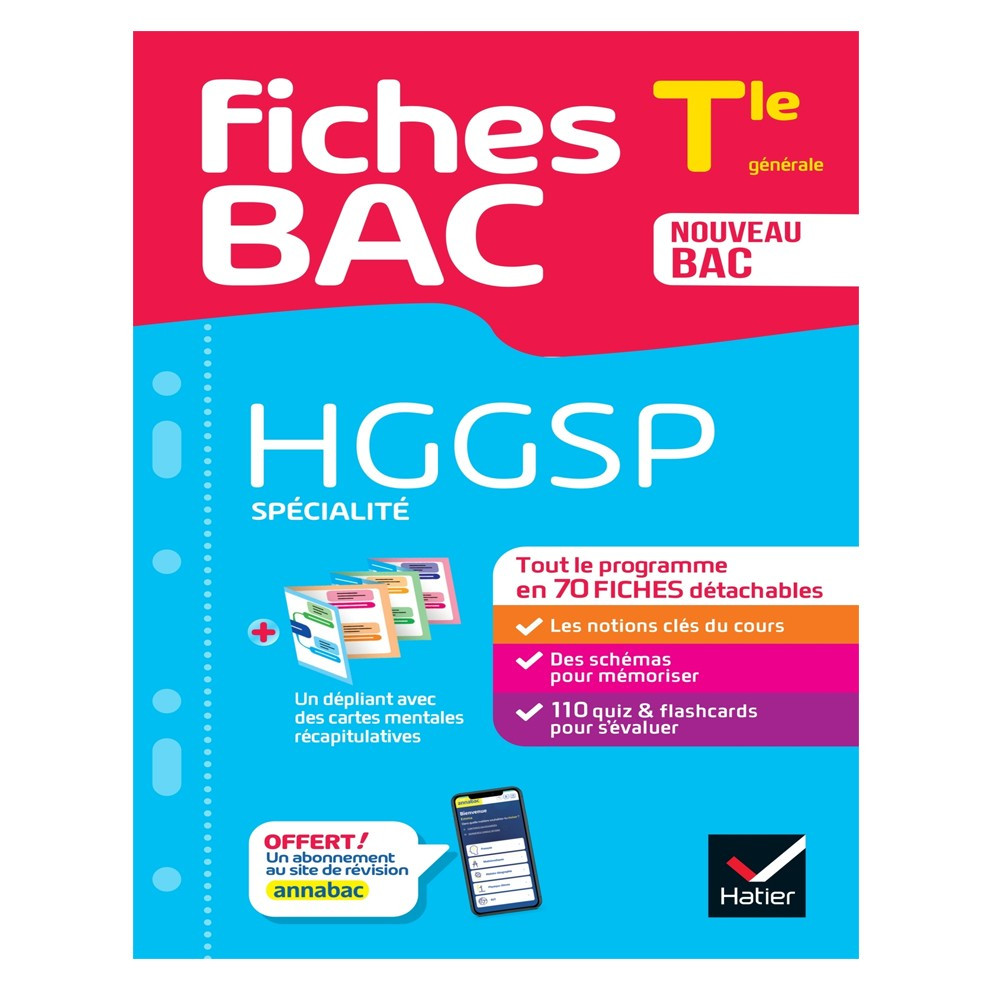 Fiches bac - HGGSP spécialité Tle générale