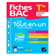 Fiches bac - Le Tout-en-un Tle générale - Grand Format Edition 2025