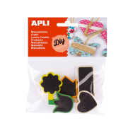 mini ardoise en bois