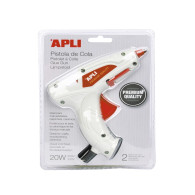 Pistolet à colle 20 w, en blister