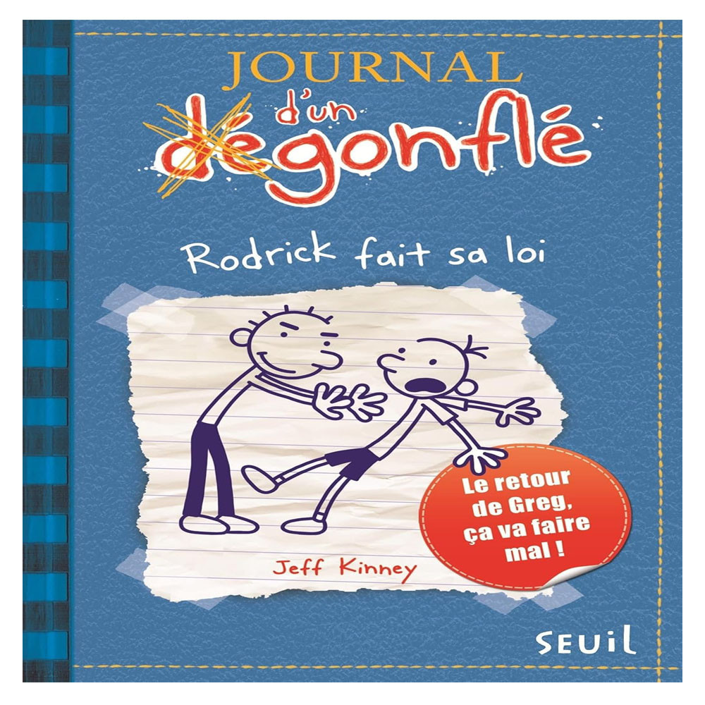 Journal d'un dégonflé Tome 2 -  Rodrick fait sa loi