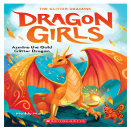 Azmina the Gold Glitter Dragon