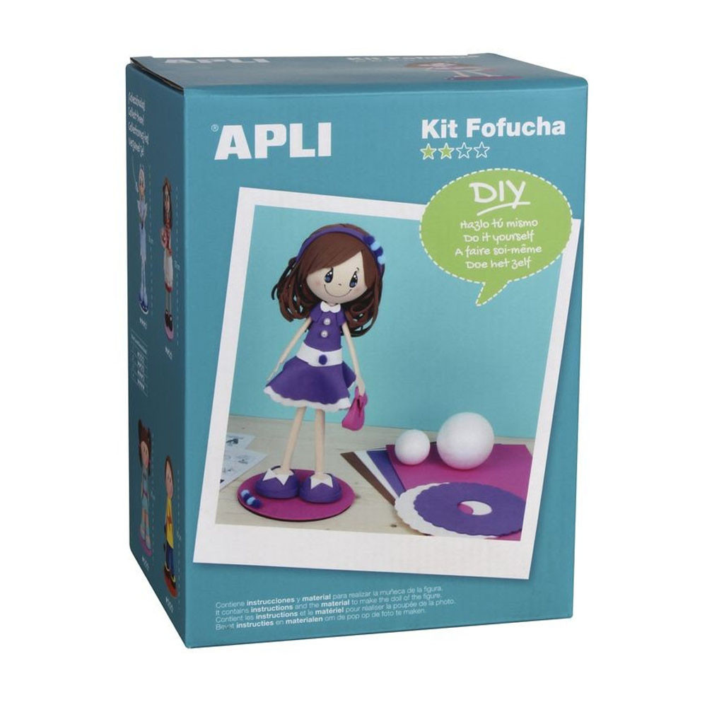 Kit mousse thermoformable Poupée Fofuchas Alice