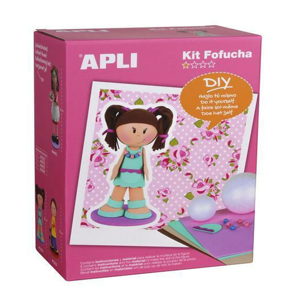 Kit mousse thermoformable Poupée Fofuchas Fille