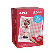 Kit mousse thermoformable Poupée Fofuchas Patissière